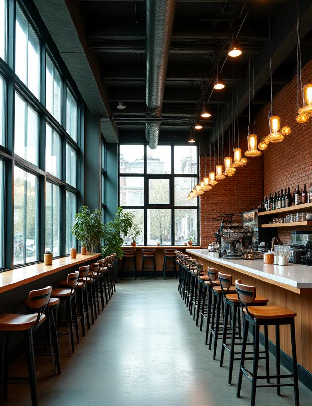 Interno industriale di RivoliCaffé